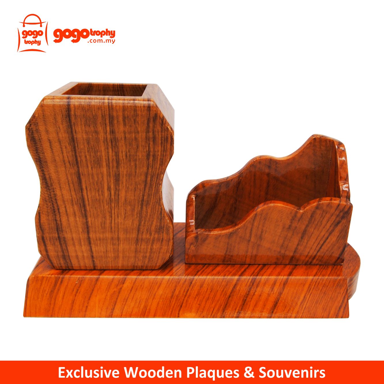 7214 Exclusive Wooden Penholder (without Pen)